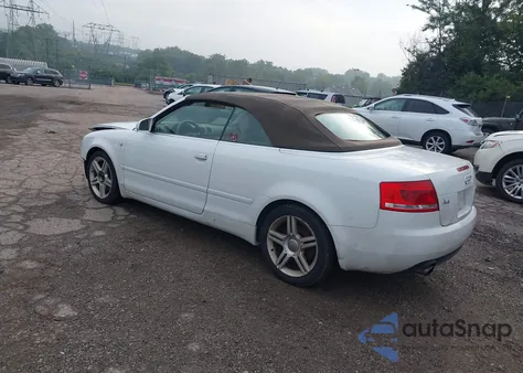 2007 Audi A4 2.0T from USA, damaged, VIN WAUDF48HX7K030748
